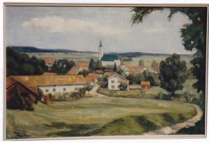 Gl480-44 v FeldkStr Gemälde (Large)