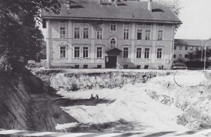 k-GM842-16 Klosterschule u Baugrube